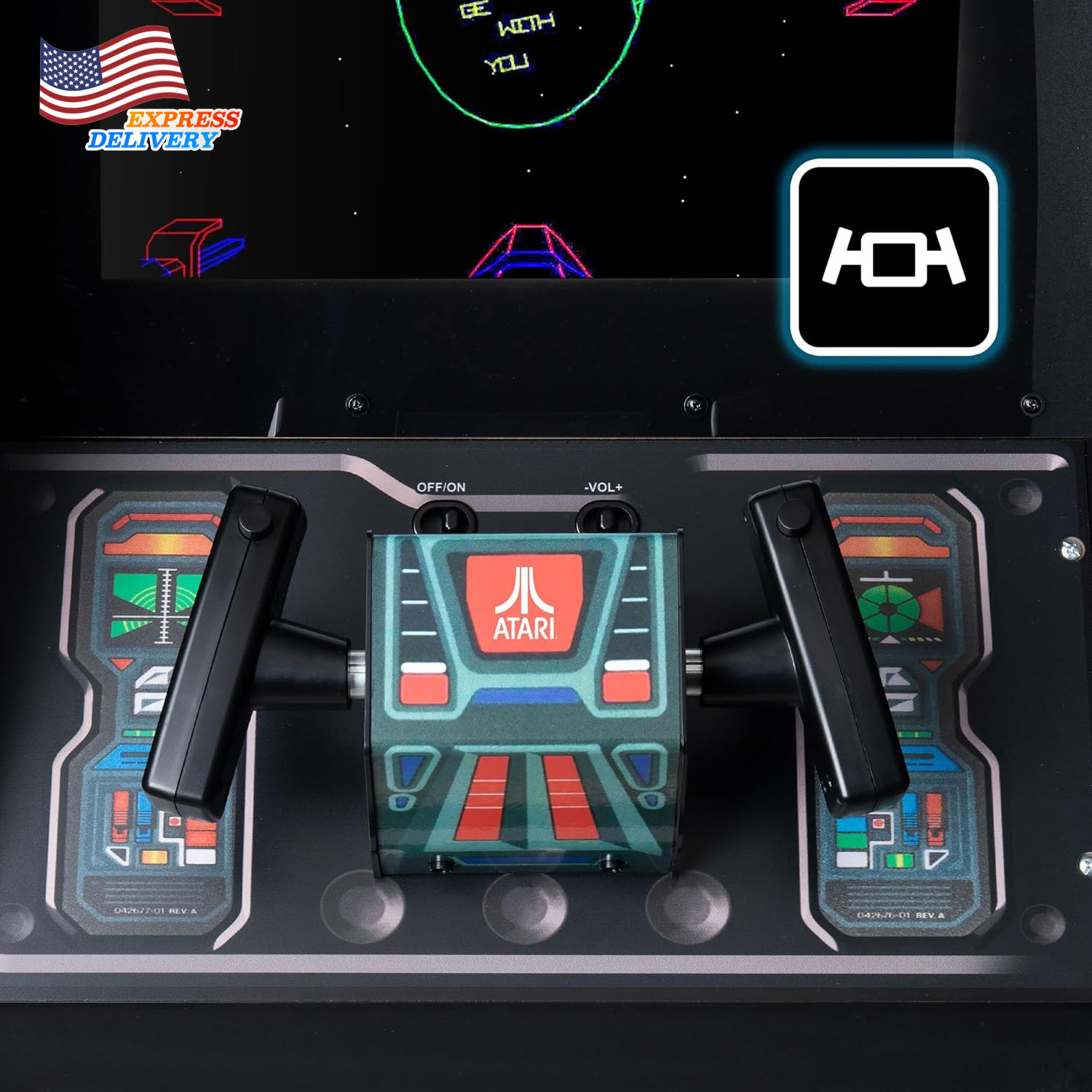 Atari Star Wars Ultra Series Free Standing Electronic Game W/ 17″ Liquid Crystal