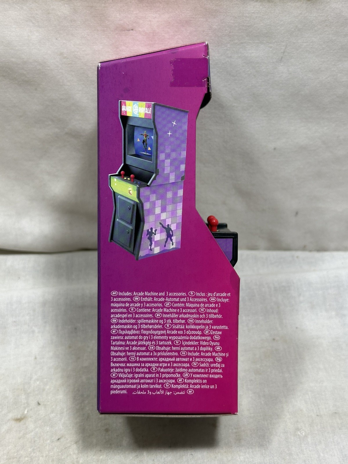 Hasbro Fortnite Victory Royale Series Arcade Machine with Accessories – Purple