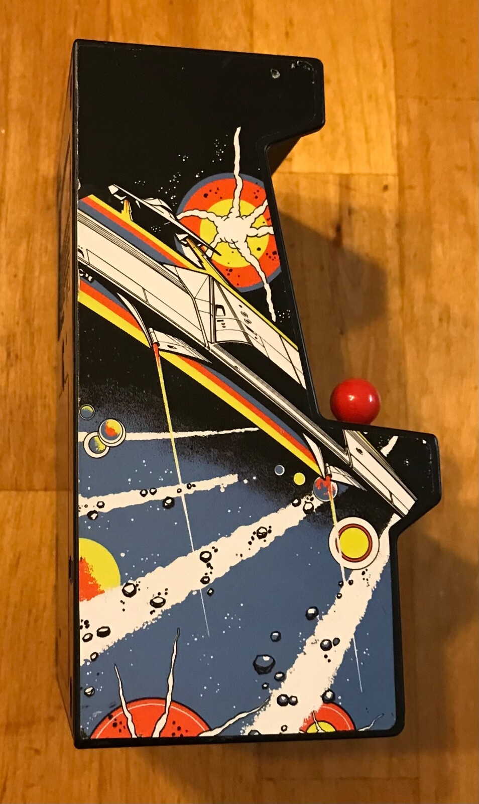 Vintage, Astroids Mini Arcade Game by Atari. Functions correctly.