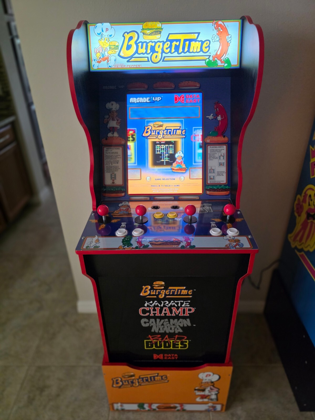 BurgerTime Arcade 1up
