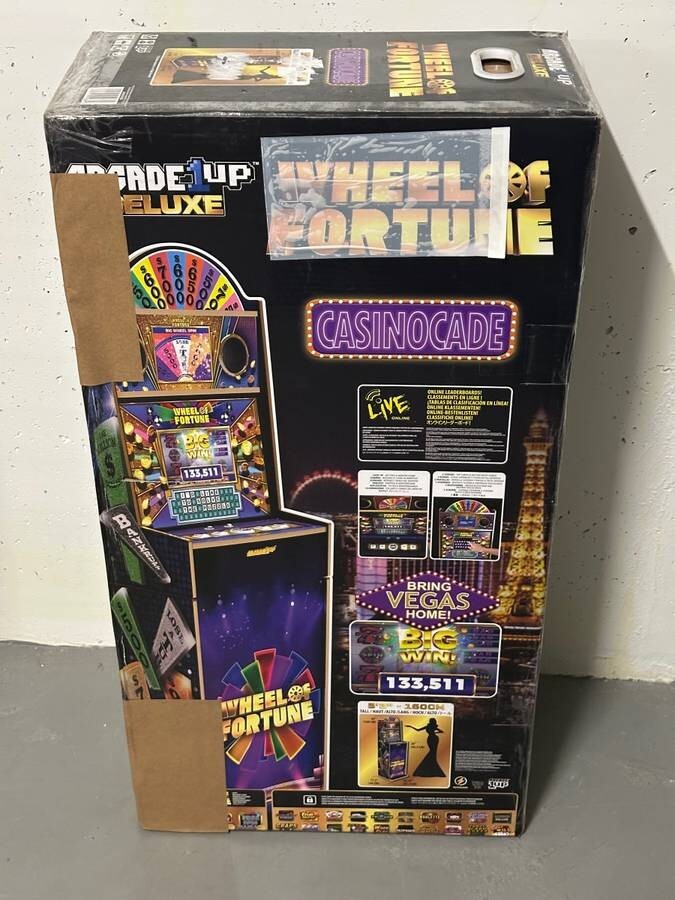Arcade1Up Wheel of Fortune Casinocade Deluxe Arcade Machine