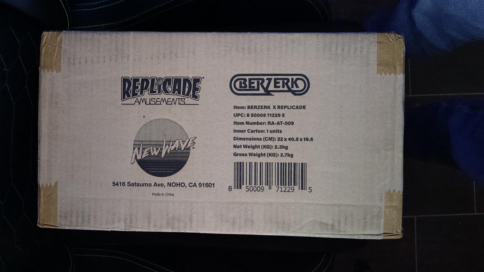 New Wave Toys Replicade BERZERK 1/6 Scale Arcade Cabinet