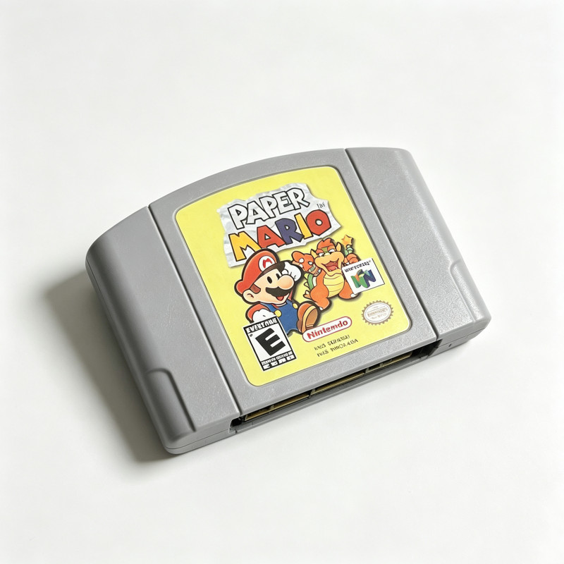 Paper Mario for Nintendo 64 N64 Video Game Cartridge Only Tested