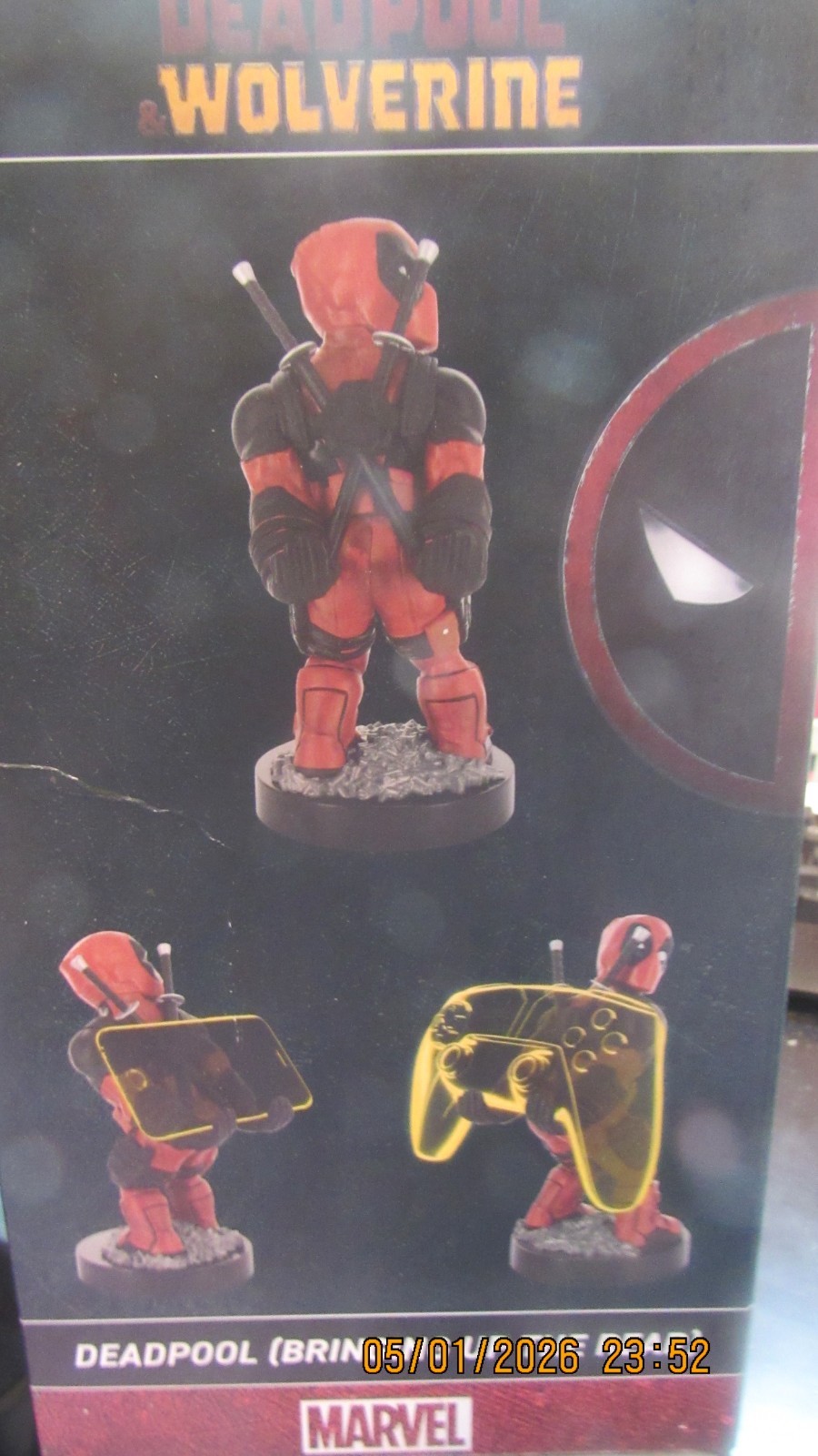 Deadpool Wolverine Phone & Controller Holder New in Box