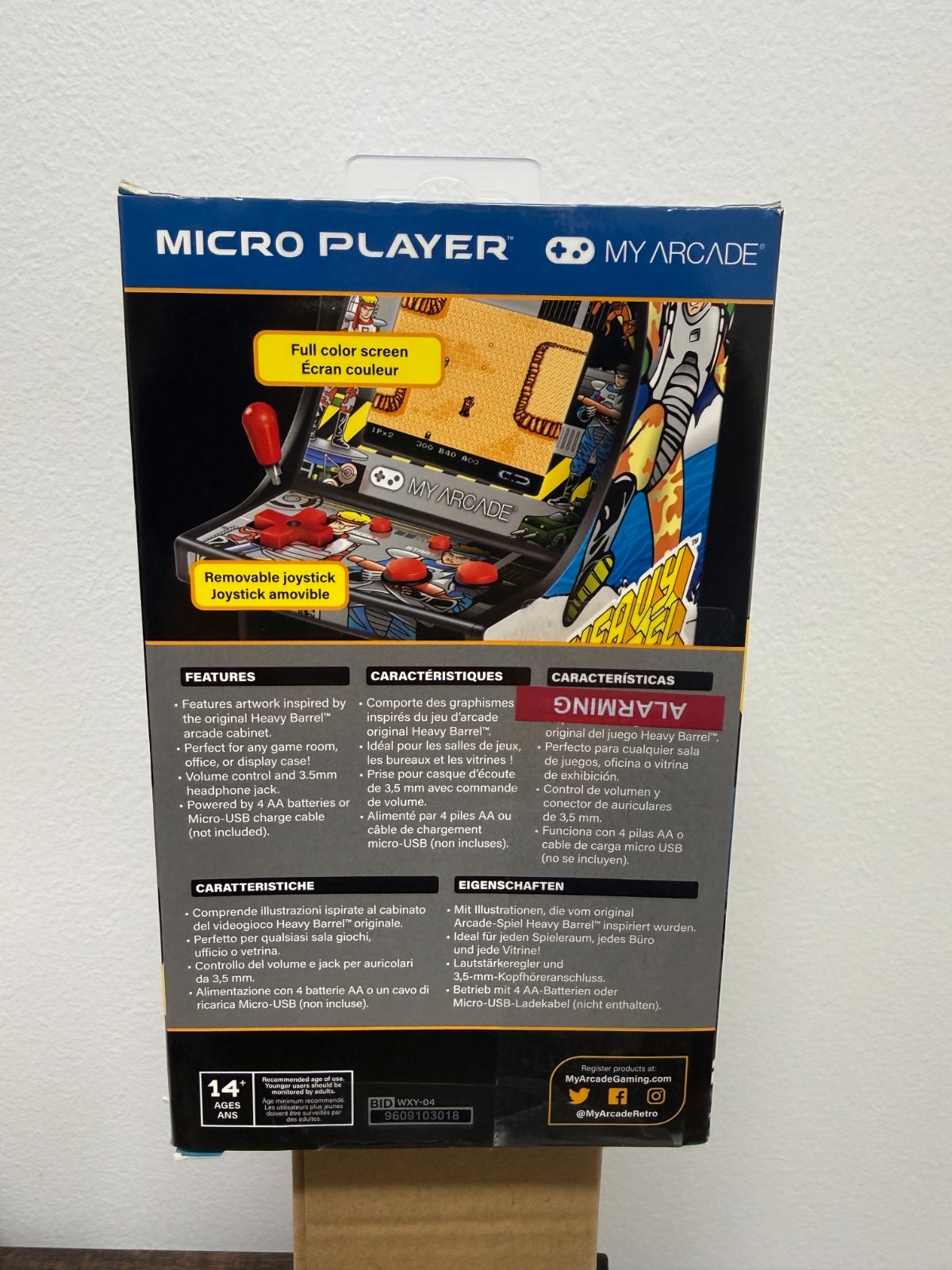 Heavy Barrel My Arcade Micro Player Retro Arcade