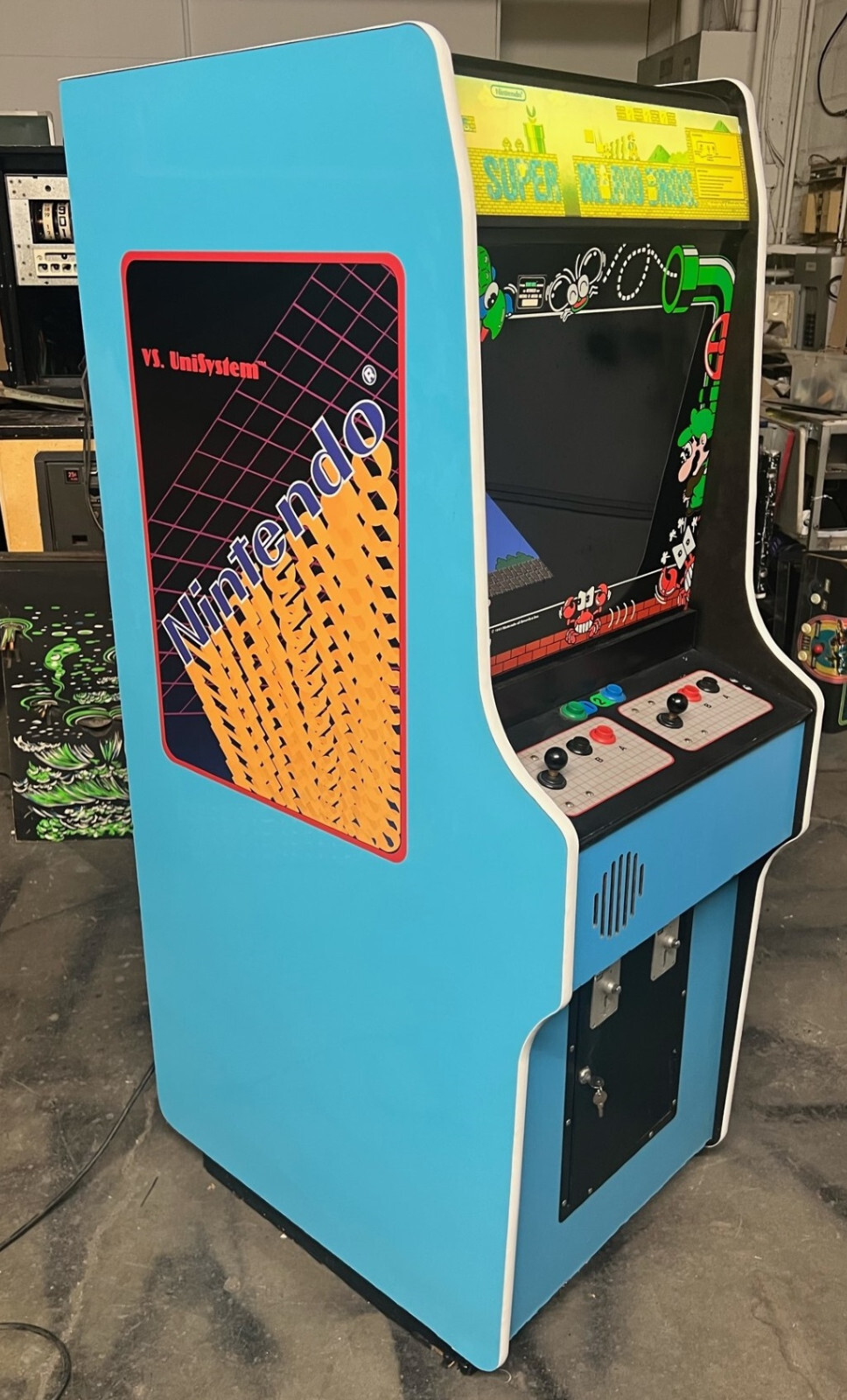 SUPER MARIO BROS NINTENDO VS ARCADE MACHINE by NINTENDO 1987 (Excellent) *RARE*