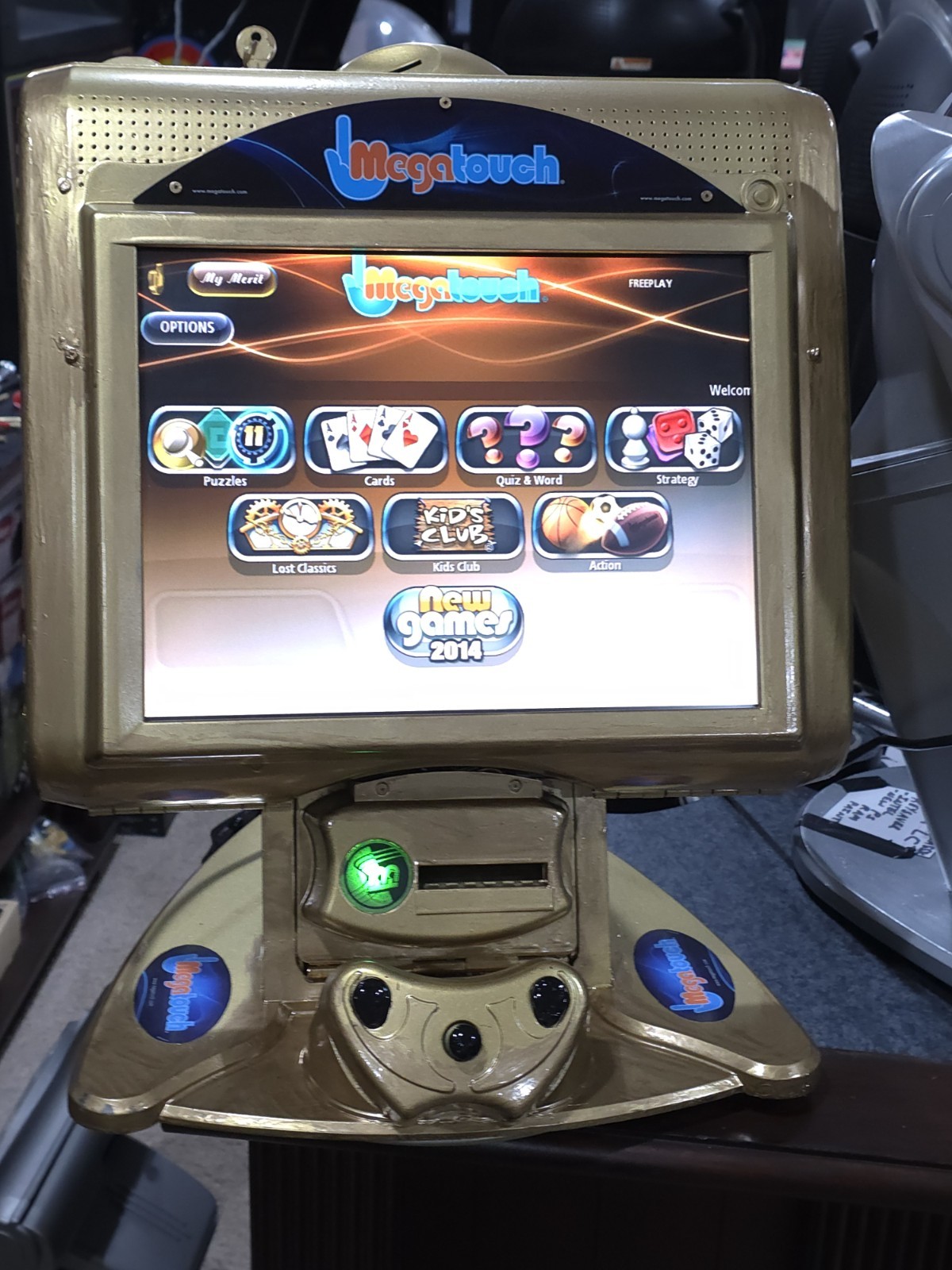 Megatouch Ion 2014 Lost Classics Touchscreen Game. Repair Service in Chicago!