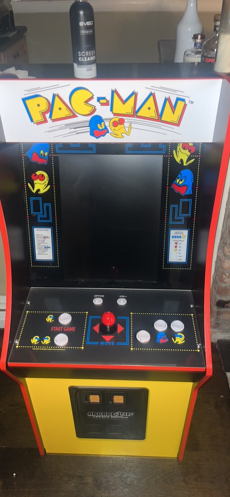 ARCADE1UP PAC-Man 12-in-1 Legacy Edition, 4ft