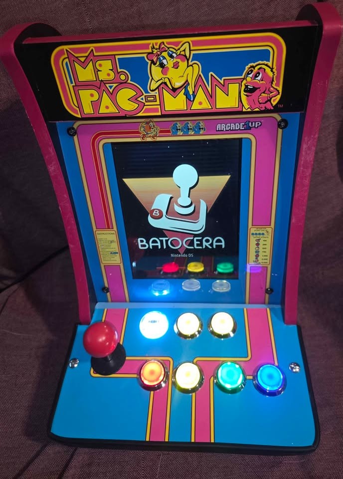 Custom Ms Pac-Man Countertop Arcade
