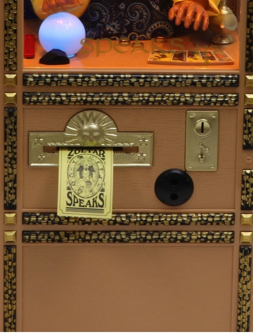 ZOLTAR NEW WAVE FORTUNE TELLING MACHINE 1/6 SCALE NEW SEALED IN BOX MINT