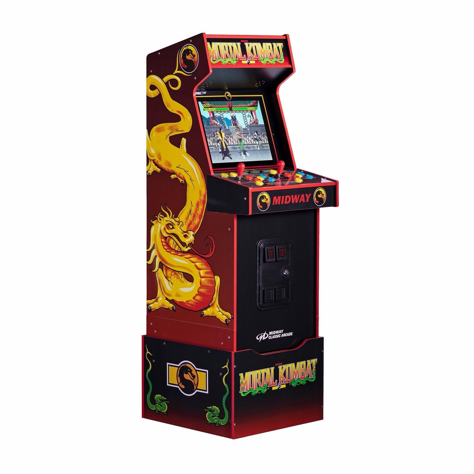 Arcade 1UP Mortal Kombat 30th Anniversary Legacy 14 Games W/ Rare Defender Game
