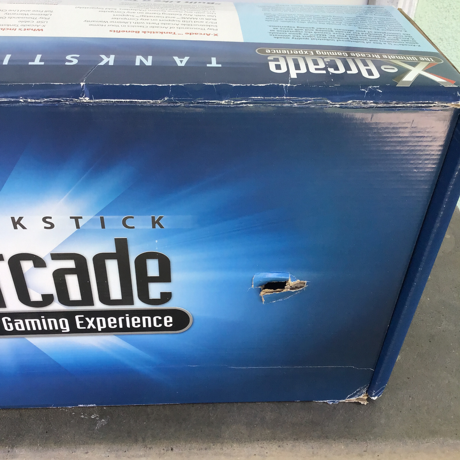 X-Gaming X-Arcade Tankstick 2 Player w/Trackball Includes Original Box