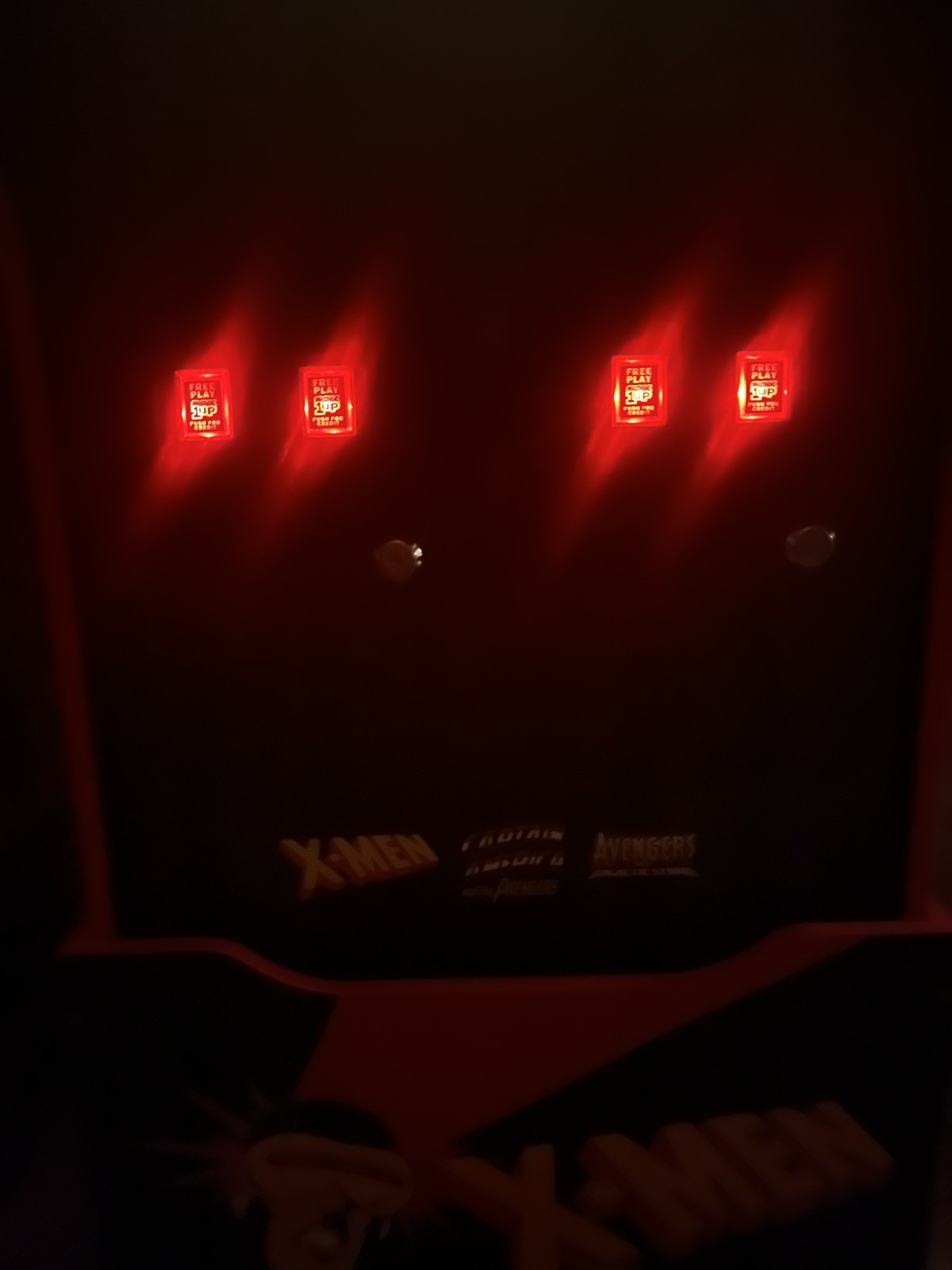 Arcade 1Up X-Men 4 Player Arcade machine (upgraded buttons, marquee)