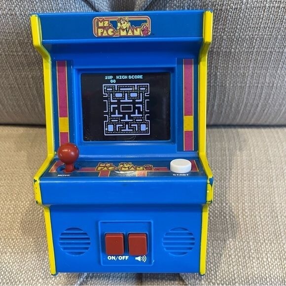 Ms. Pac-Man Retro Mini Video Collectible Arcade Game Machine 2018 Tested