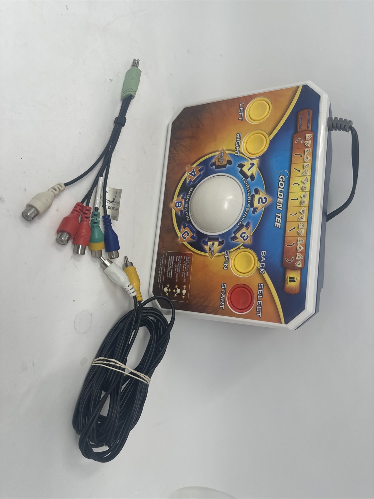 JAKKS Pacific Golden Tee Golf Plug & Play Home TV Game Edition 2011 W/Connector