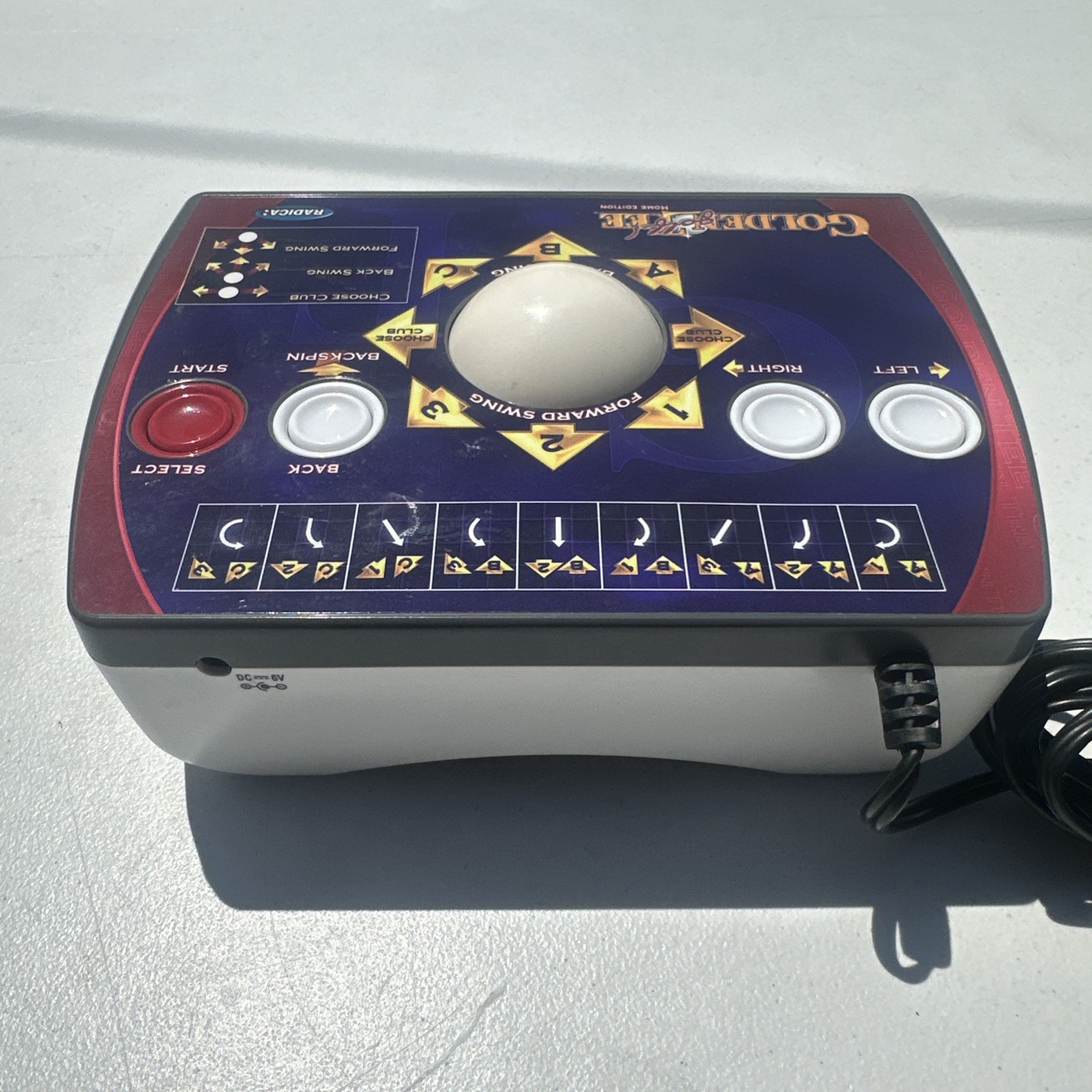 GOLDEN TEE GOLF Home Edition Radica Plug And Play Classic TV Game Arcade WORKS