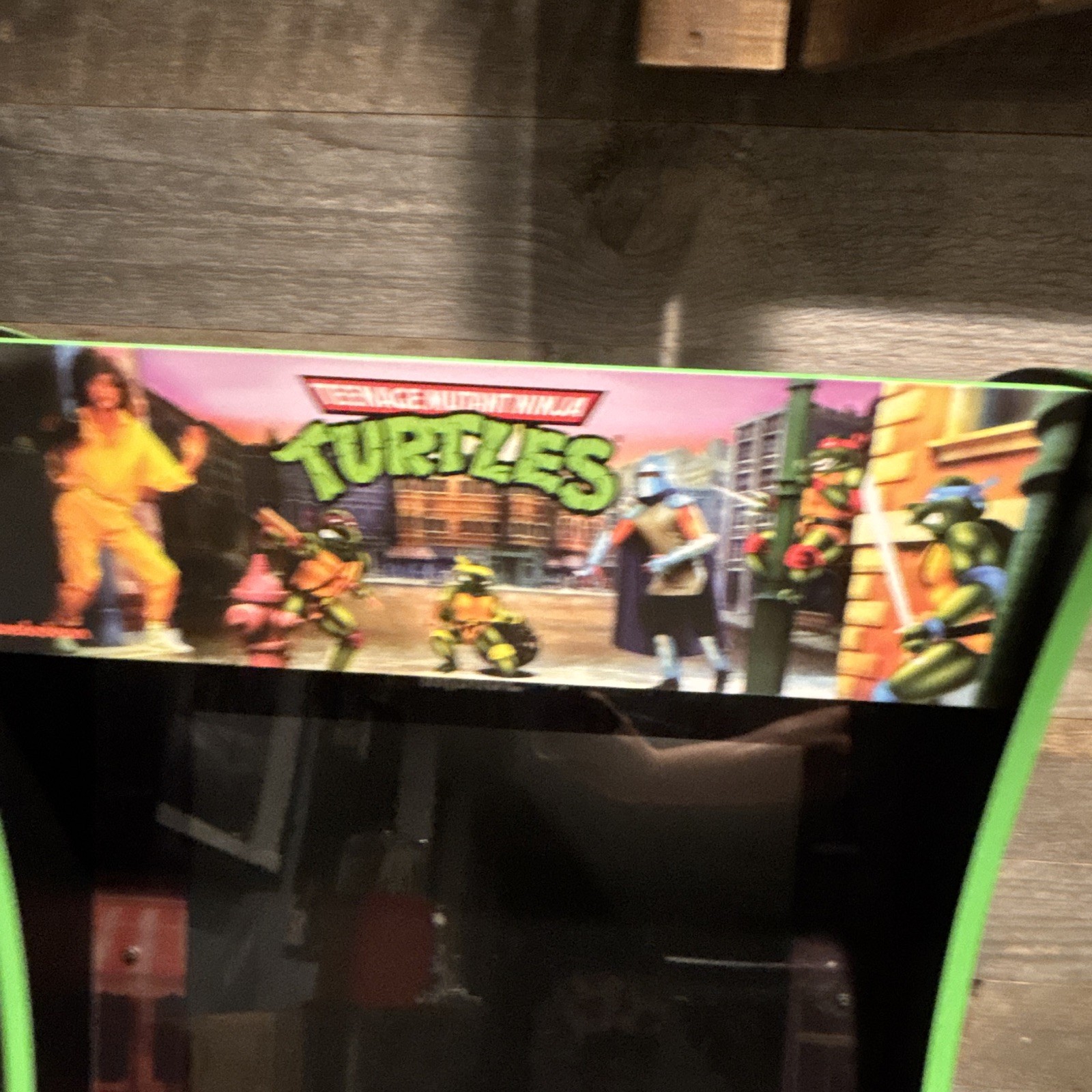 Arcade1Up TMNT: Turtles in Time Upright Arcade Cabinet Machine (Repro)
