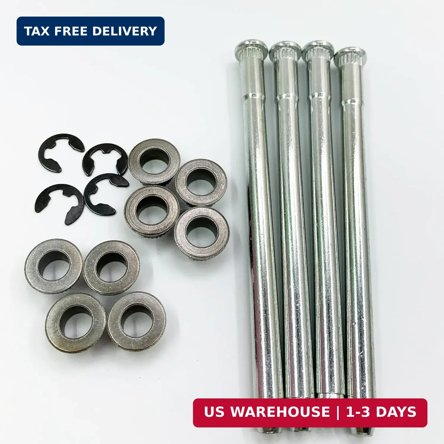 Door Hinge Pin and Bushing Repair Kits Compatible with Chevy 1988-2002 Compatibl