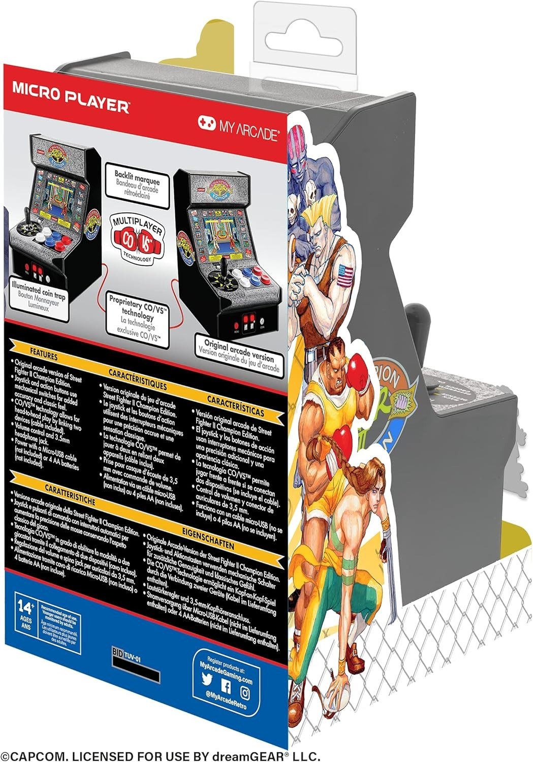 Officially Licensed Street Fighter 2 Video Game//