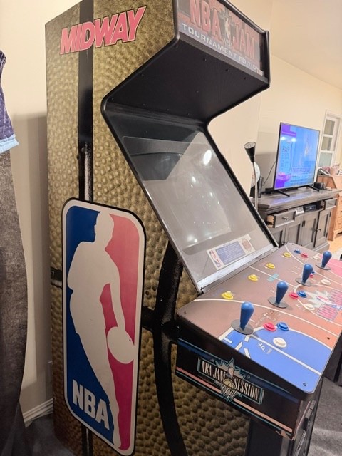 Original NBA Jam Session 1993 Midway Arcade Game Local Pick-up only