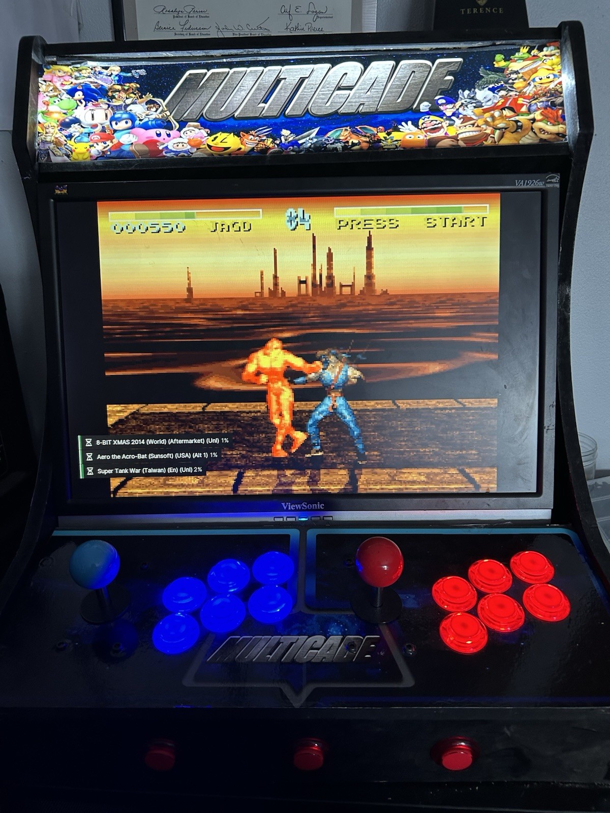 THE ULTIMATE CUSTOM Multicade Tabletop Bartop Arcade Cabinet Mini PC Build