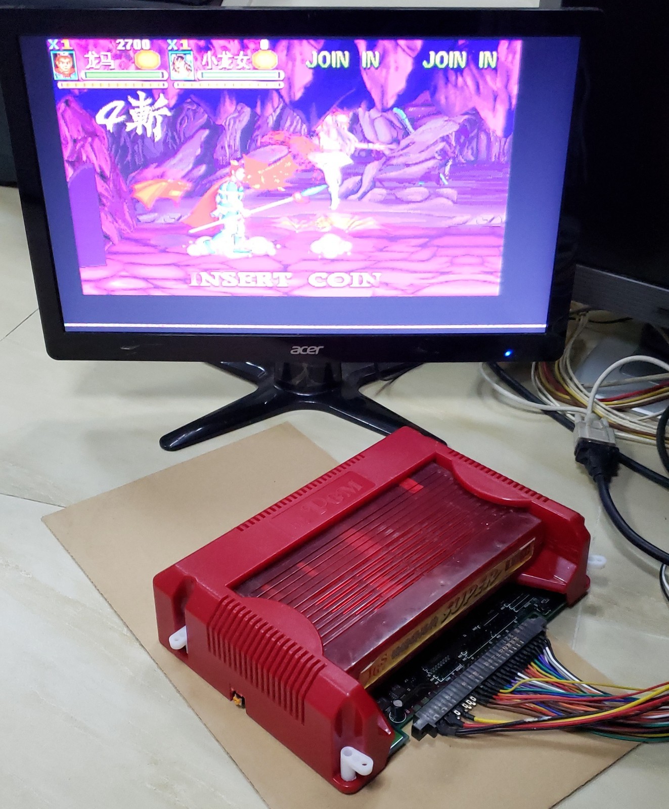 Oriental Legend Super Cartridge With PGM Mother Board IGS Arcade Video Game