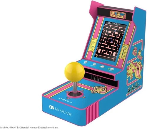 My Arcade – DGUNL-7074 Joystick Player Ms. Pac-Man Portable Retro Arcade