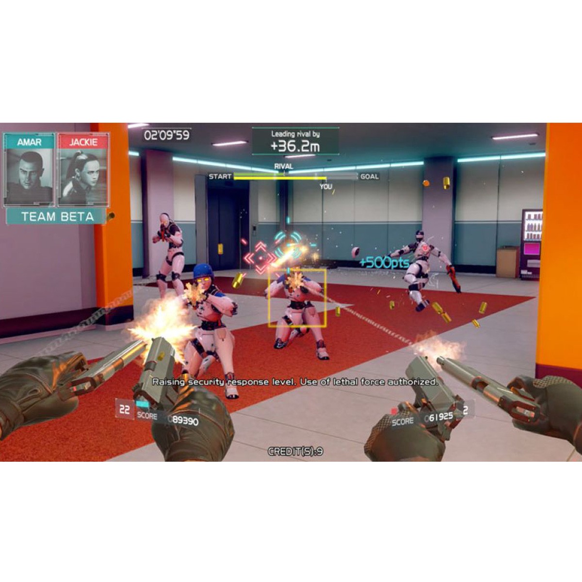 Sega Mission Impossible Deluxe Arcade Gun Shooting Game – 2 Player