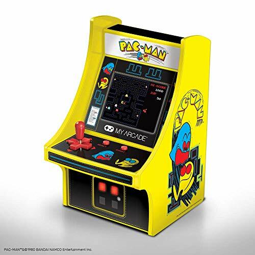 Letro Arcade Pac-man Mini Size Handheld Arcade Classic Game dreamGEAR LICENSED