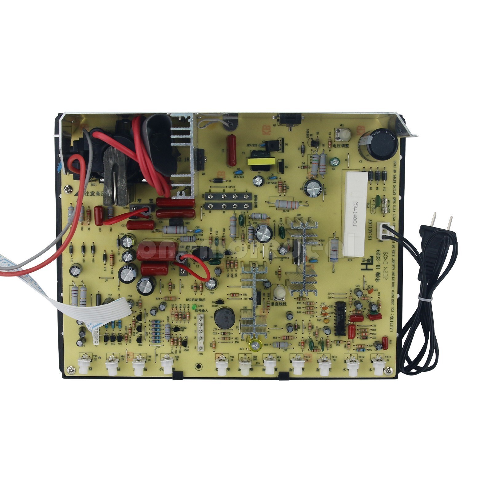 110V 9-Pin Universal Arcade Monitor Chassis for 25-29″ Arcade CRT Monitor Board