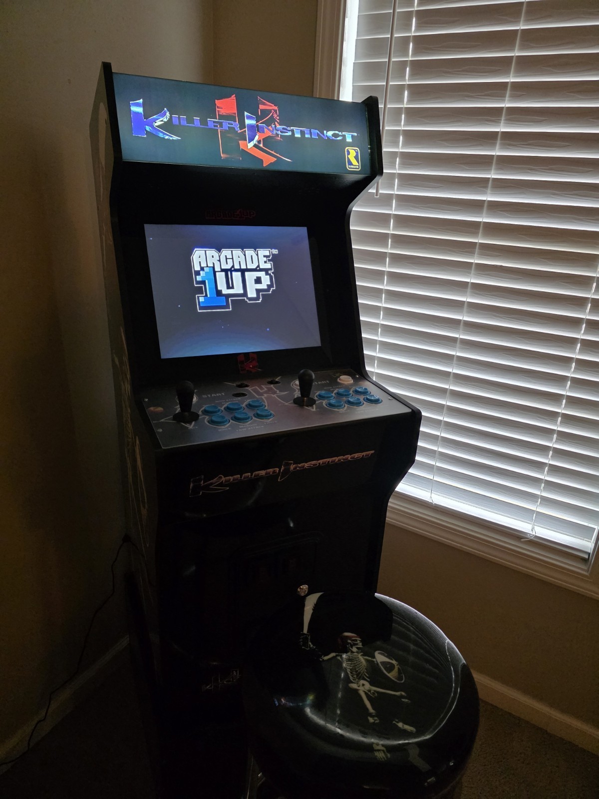 Arcade1up Killer Instinct Arcade Machine with Matching Stool