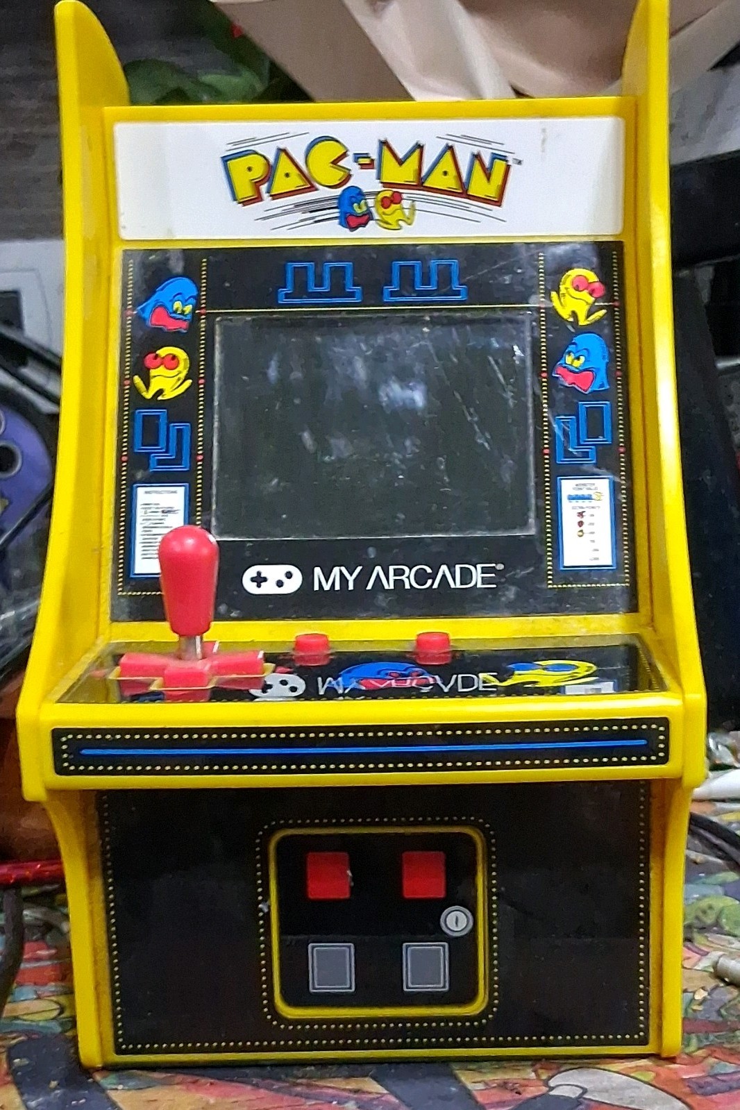 My Arcade Pac-Man Tabletop Collectible Mini Arcade Machine Yellow (2018)