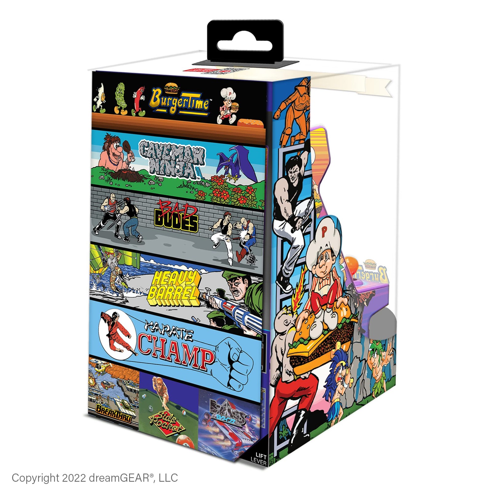 MY ARCADE Data East Hits Nano Player – 4.5″ Fully Playable East, Purple