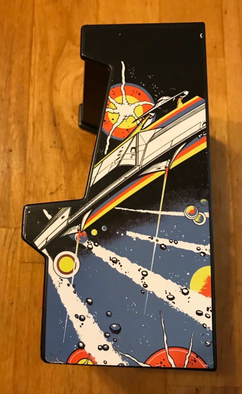 Vintage, Astroids Mini Arcade Game by Atari. Functions correctly.