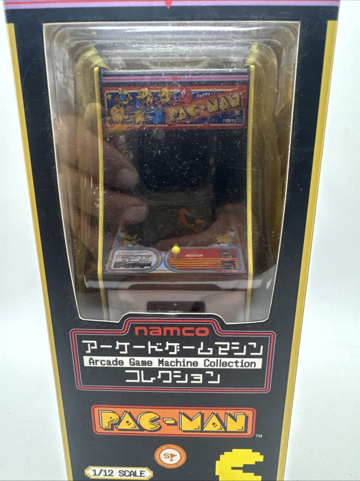 1/12 Scale Namco Arcade Game Machine Collection Pac-Man Pacman Gaming Figure New