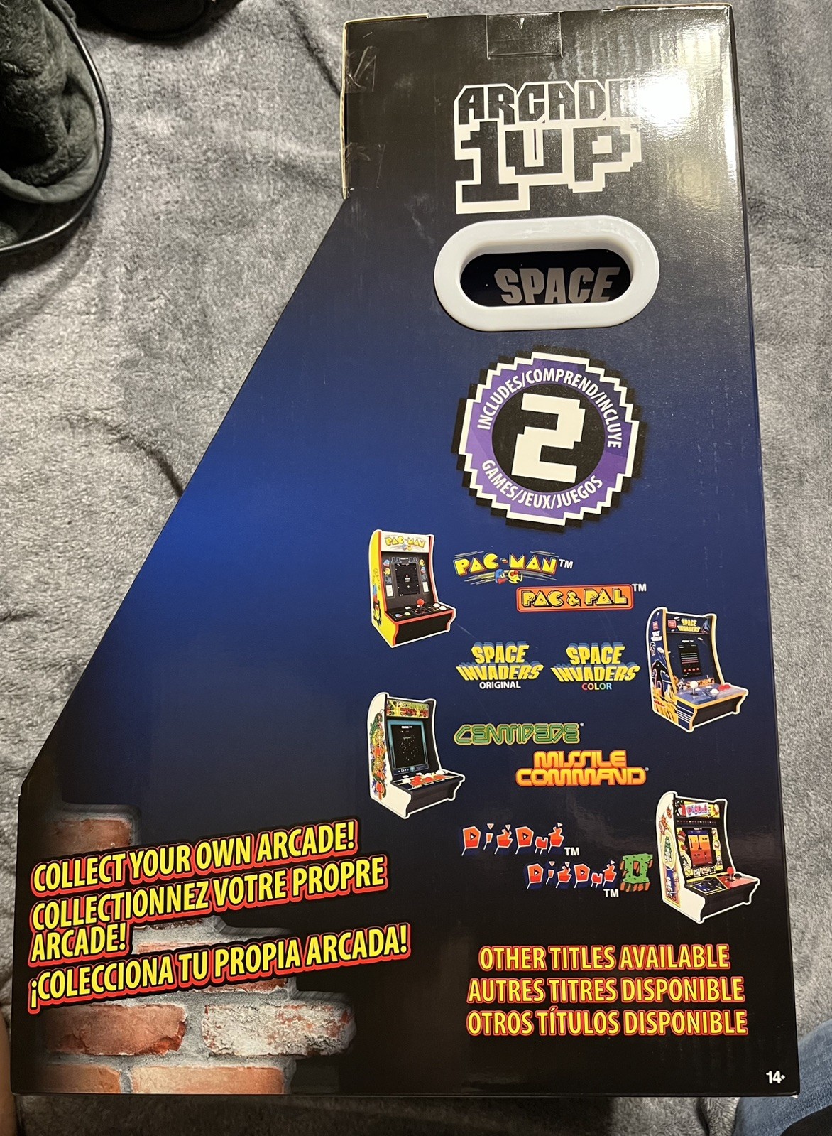 NEW Arcade1Up Space Invaders Counter-Cade Countertop Arcade 1up Countercade NSIB