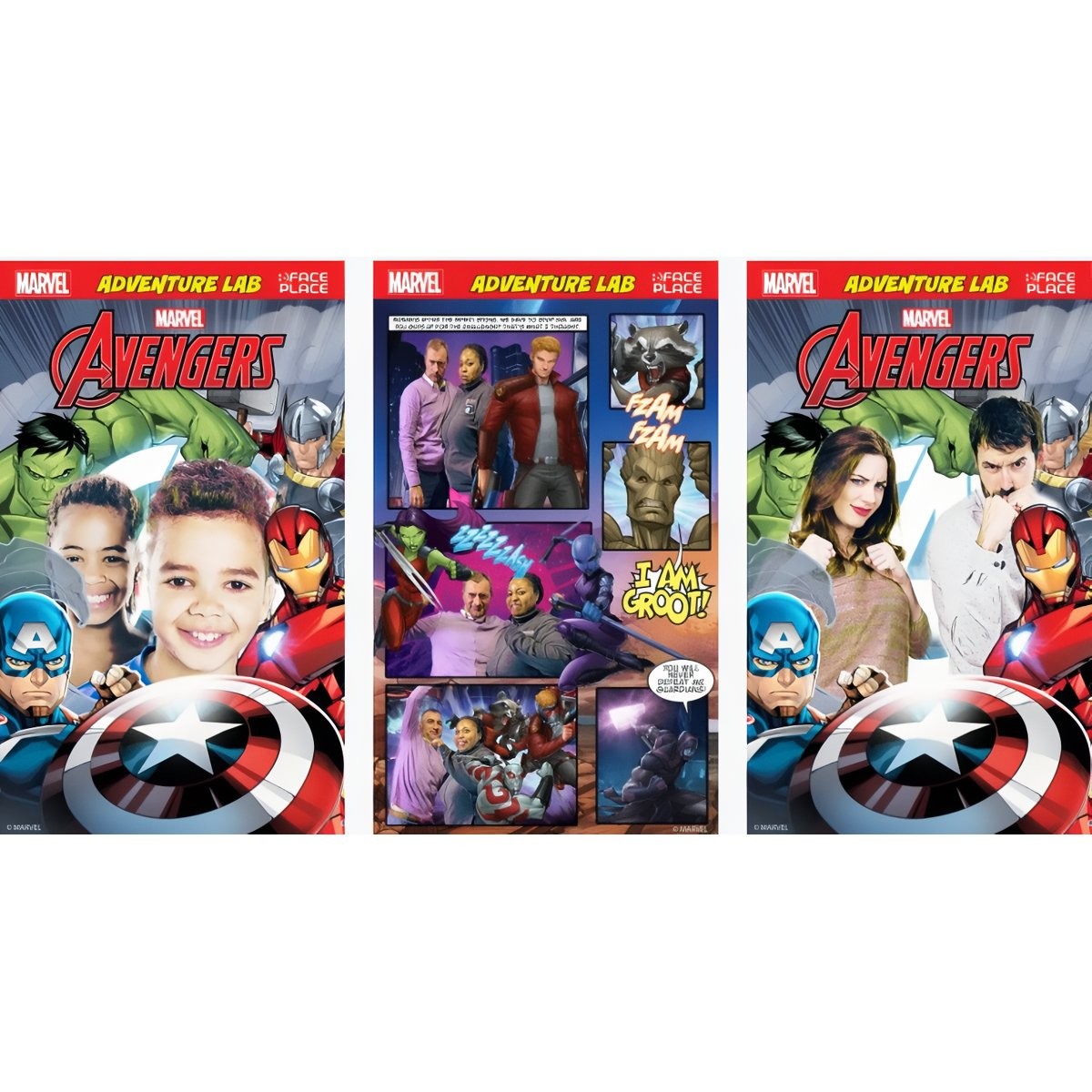 Face Place Marvel Adventure Lab Outdoor Photo Booth
