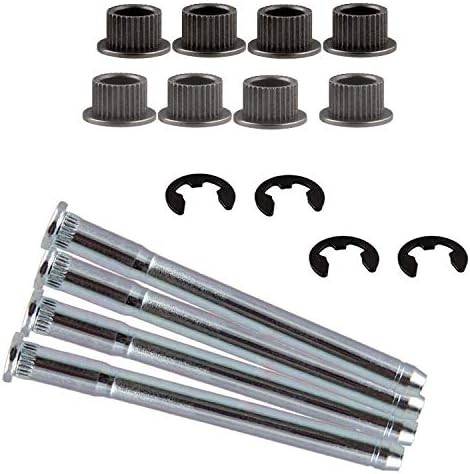 Door Hinge Pin and Bushing Repair Kits (4 pins 2 Door) for 1994-2004 Chevy S10 &