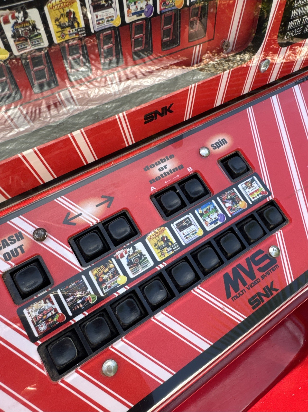 Neo Geo MVS by SNK – Original Dedicated Game Machine Cabinet