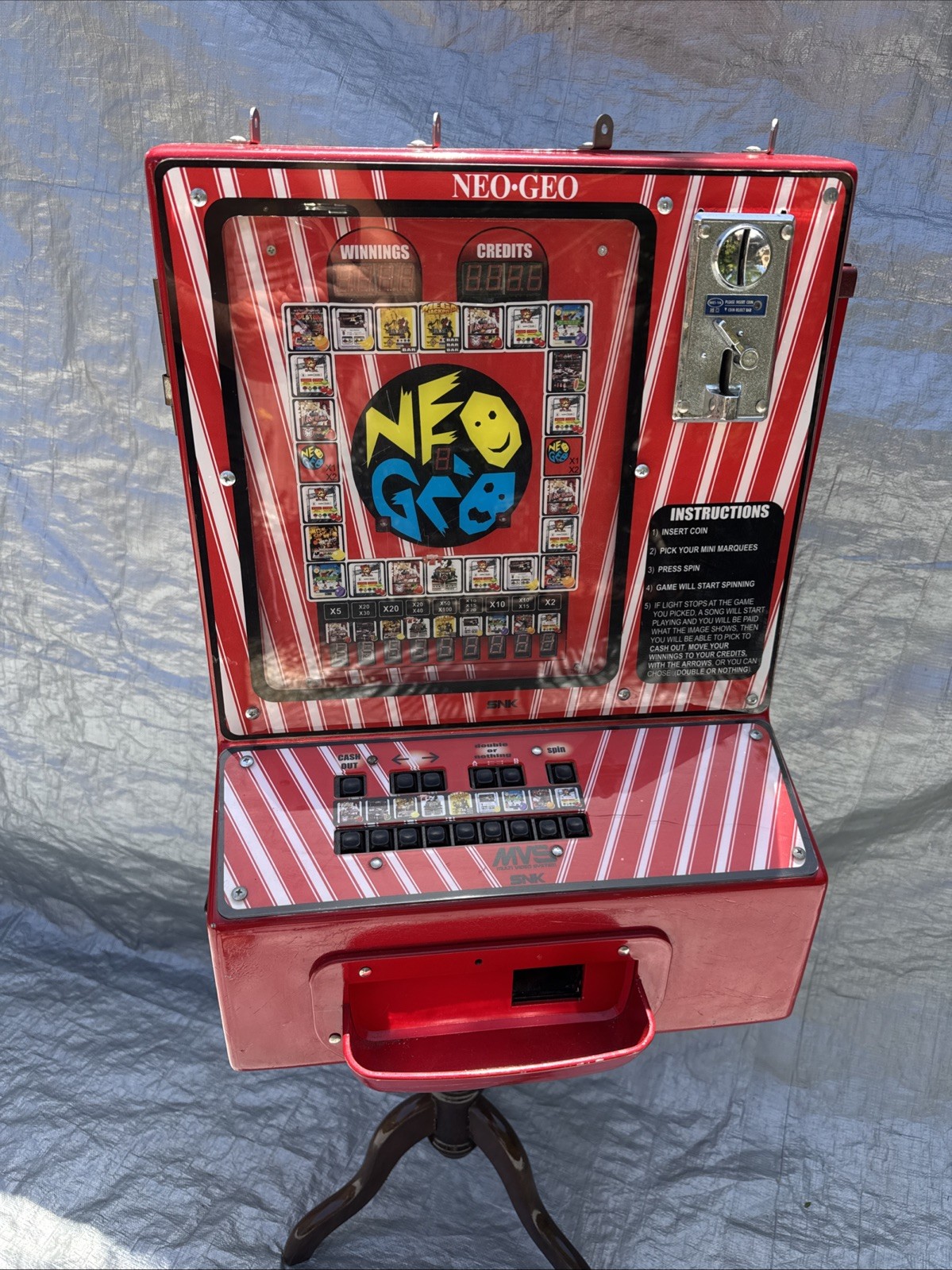 Neo Geo MVS by SNK – Original Dedicated Game Machine Cabinet