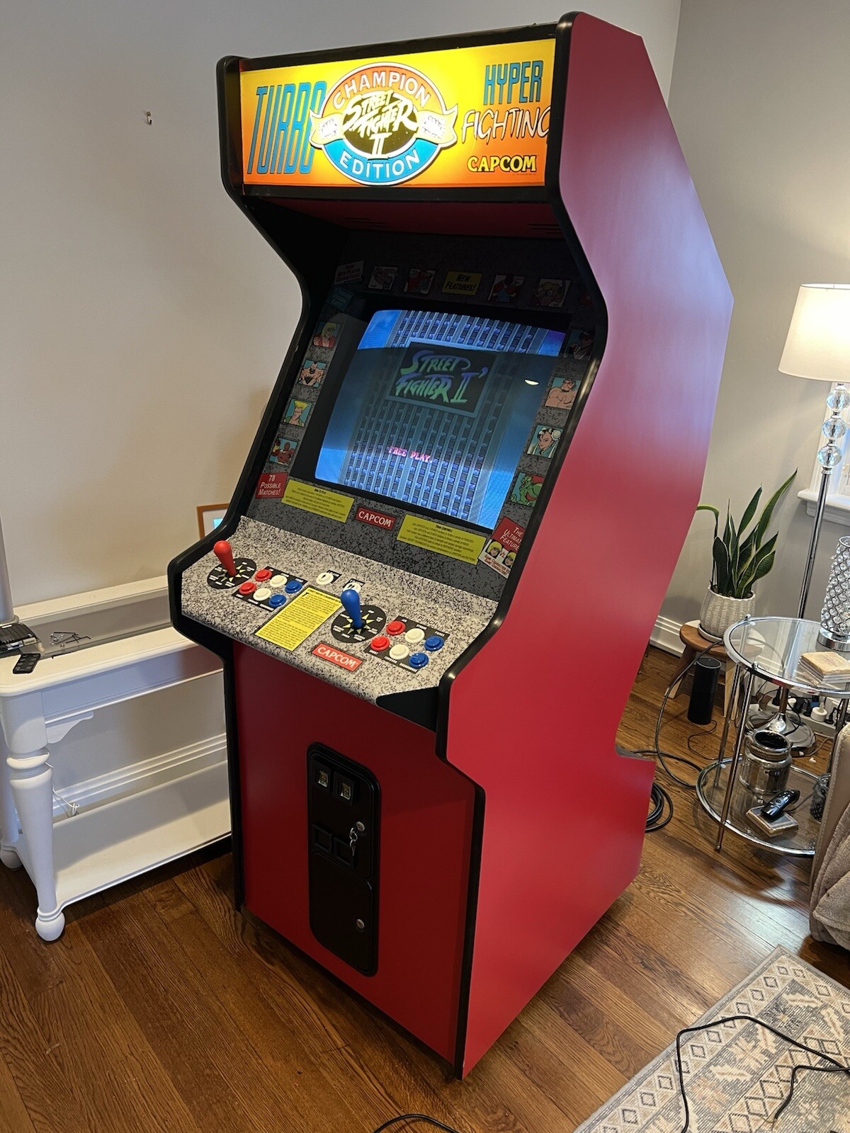 street fighter 2 Hyper Fighting Arcade Game