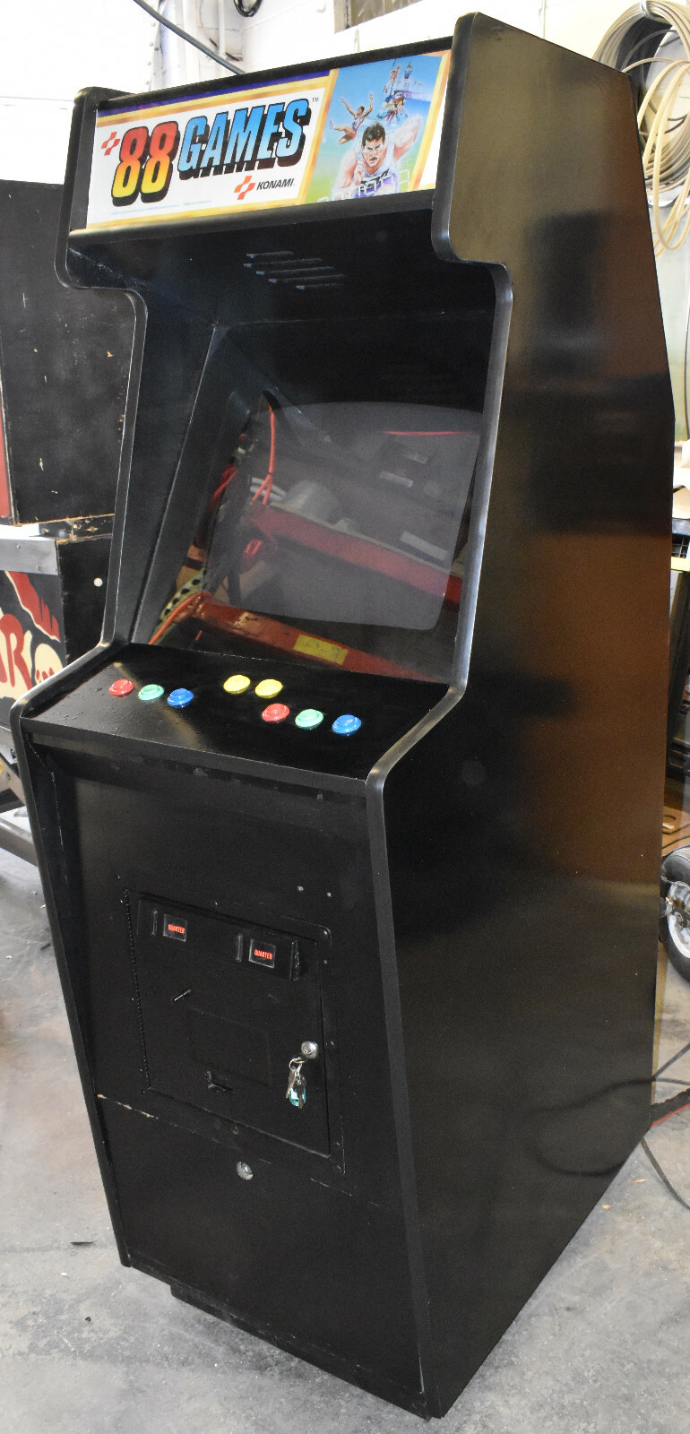 ’88 GAMES ARCADE MACHINE by KONAMI 1988 (Excellent Condition) *RARE*