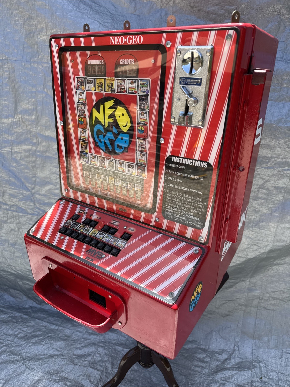 Neo Geo MVS by SNK – Original Dedicated Game Machine Cabinet