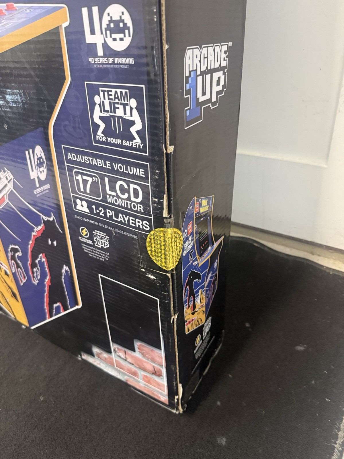 ☄️Brand New Space Invaders Arcade1up Retro Machine🕹️