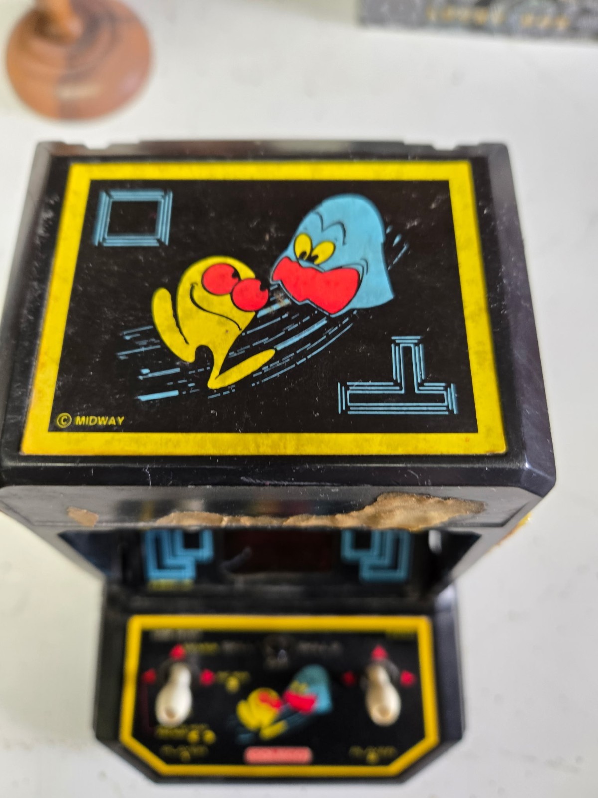 Coleco Pac-Man 1981 Tabletop Arcade Game Midway Vintage Tested Working