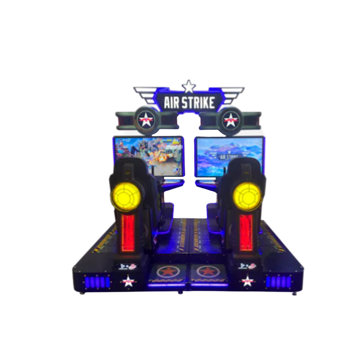 LAI Games Air Strike Twin Flying Arcade Driving Game – 2 Player
