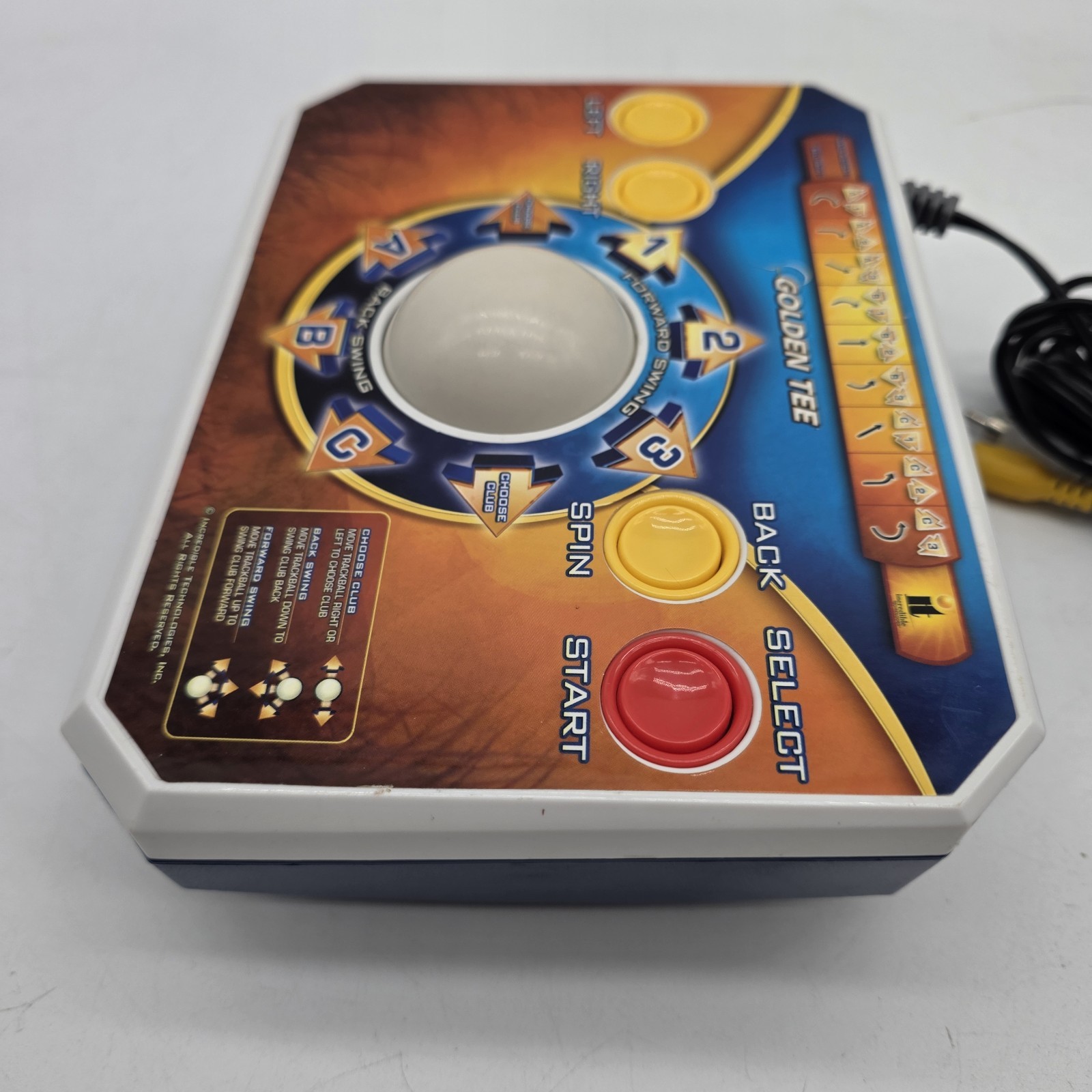 Golden Tee Plug & Play TV Game Jakks Pacific 2011 Golf Arcade Tested