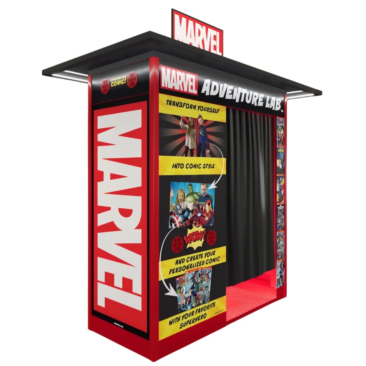 Face Place Marvel Adventure Lab Outdoor Photo Booth