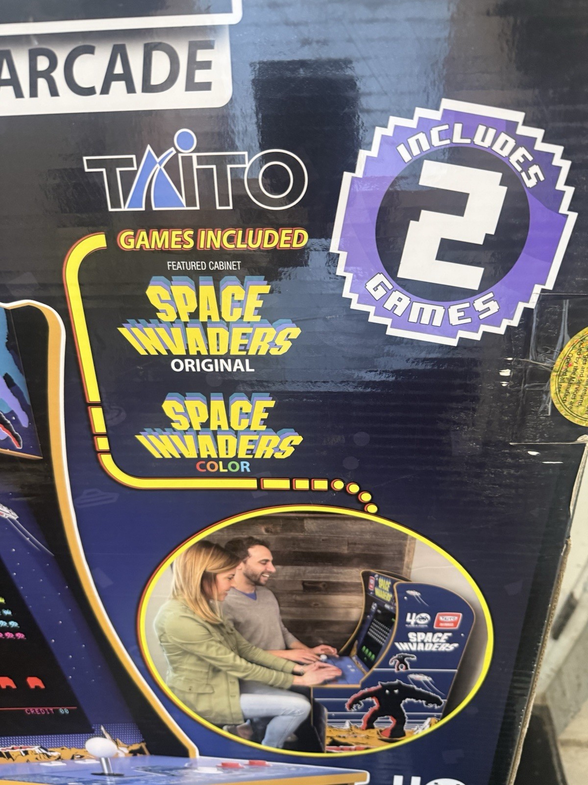 ☄️Brand New Space Invaders Arcade1up Retro Machine🕹️