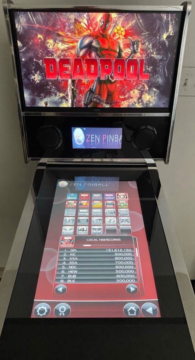 Arcade 1Up Star Wars Virtual Pinball w 85+ Tables and Active Back-glass